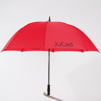 JuCad golf umbrella_red_JS-R